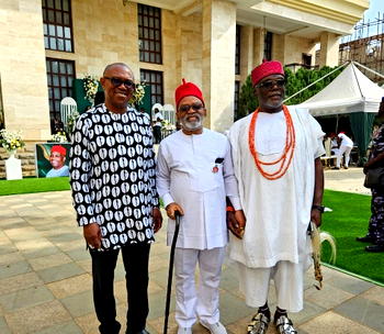 Photos: Soludo, Peter Obi, other dignitaries attend Ifeanyi Ubah’s funeral