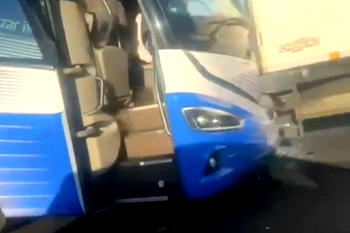 Real Madrid team bus crashes after Liverpool defeat in Champions League