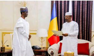 NSA Nuhu Ribadu meets President Déby of Chad