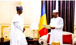 NSA Nuhu Ribadu meets President Déby of Chad