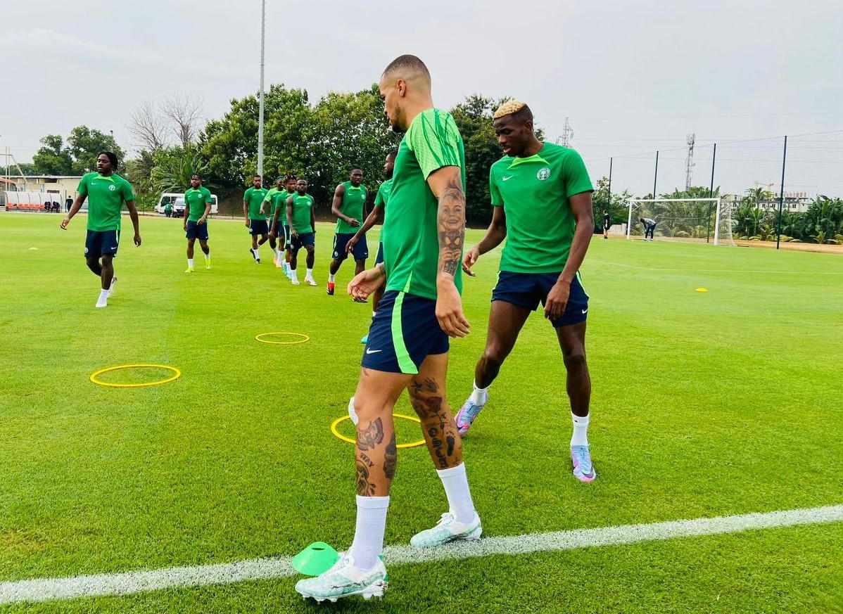AFCON 2025: Osimhen, Ekong, Lookman, 19 others arrive Super Eagles camp in Abidjan