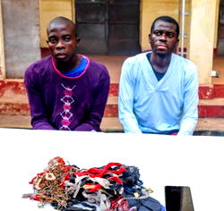 Police nab, parade suspected killers of Enugu market leader