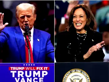 US Presidential Poll: Trump, Harris in dead heat