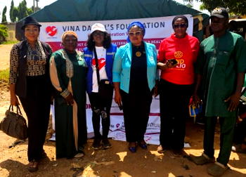 Rotary, Foundation support women, girls with healthcare items