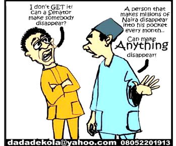 Cartoon: What Nigerian politicians cannot do…