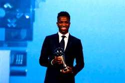 Vinicius Jr wins Fifa Best men’s player of the year