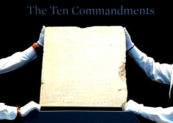 Stone tablet engraved with 10 Commandments sells for $5 million