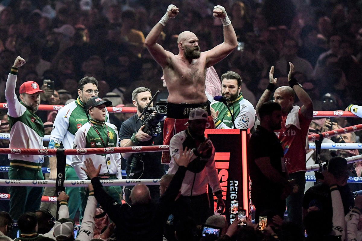 Anthony Joshua bout only fight left for Fury – Hearn