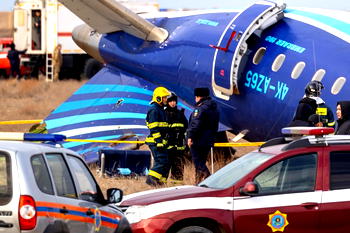 Ukraine says Russia ‘must be held responsible’ for Azerbaijan plane crash