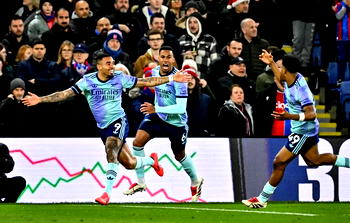 EPL: Jesus brings Christmas joy to Arsenal with 5-1 Crystal Palace demolition