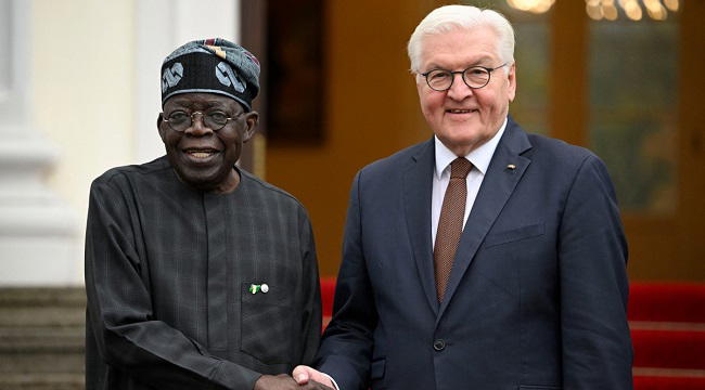 Video: Germany President Steinmeier arrives Nigeria on state visit