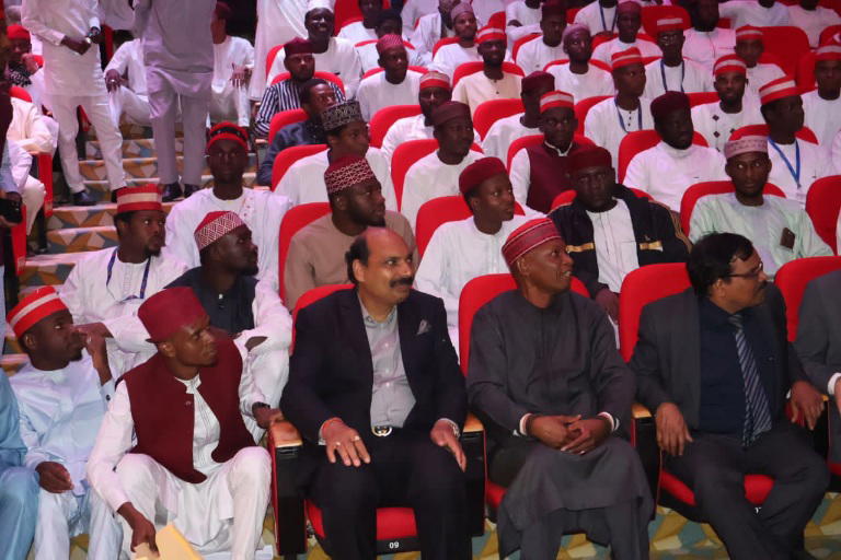 Gov Yusuf visits Kano scholars in India
