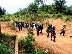Police, army, other agencies dislodge suspected IPOB/ESN camp in Imo