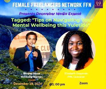 Female Freelancers Network hosts free webinar on mental well-being