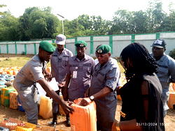 Customs auctions 15,000 litres of confiscated petrol