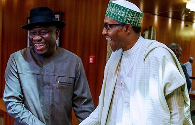 Jonathan felicitates ex-President Buhari at 82