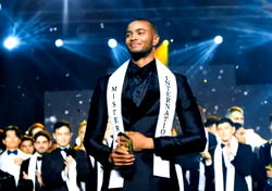 Nigerian model Nwajagu Samuel becomes first African to win Mister International title