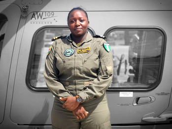 Nigeria gets first female Navy aircraft pilot