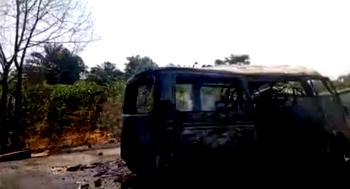 13 passengers burnt to death in Ondo auto crash