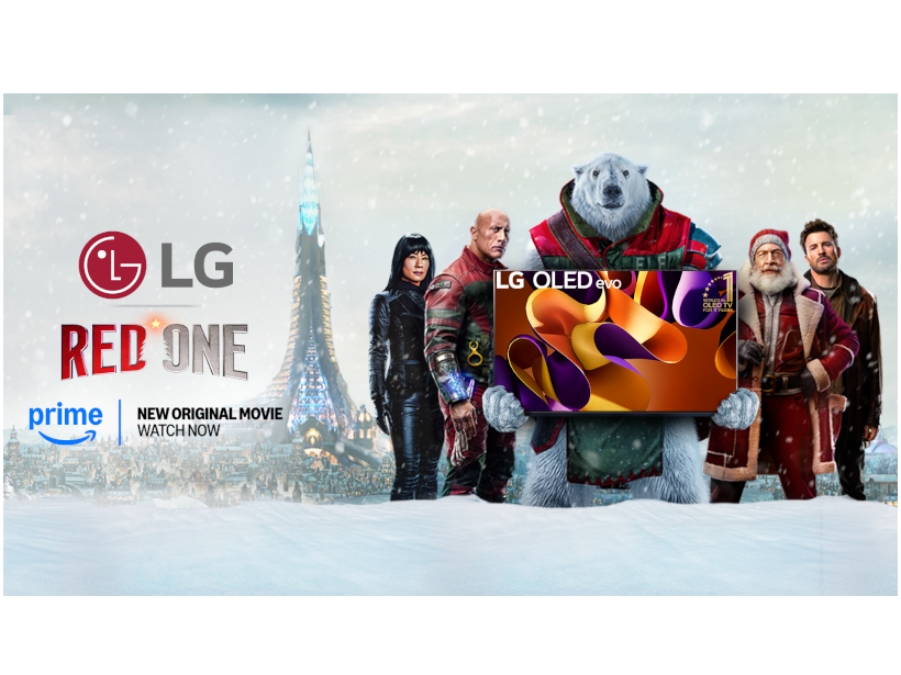 LG ELECTRONICS BRINGS AMAZON MGM STUDIOS’ HOLIDAY BLOCKBUSTER RED ONE, NOW STREAMING ON PRIME VIDEO, TO LG CUSTOMERS