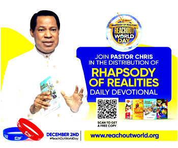 LoveWorld Incorporated has announced a groundbreaking global initiative to distribute billions of copies of Rhapsody of Realities Daily Devotional