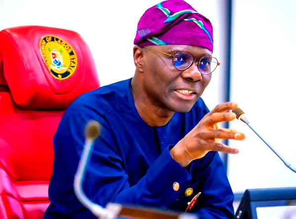 Lagos State Governor, Sanwo-Olu.