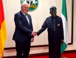 Tinubu hosts German President Frank-Walter Steinmeier in Aso Rock Villa