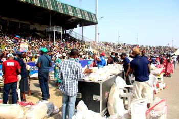 Hope comes alive as CCRW showers blessings on 300,000 Nigerians in Ibadan
