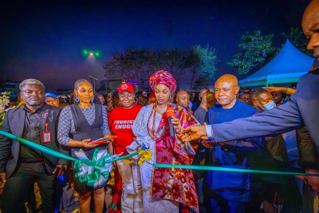 Minister Musawa sparks Enugu Christmas Festival with 500,000 lights