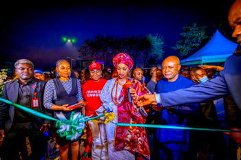 Minister Musawa sparks Enugu Christmas Festival with 500,000 lights