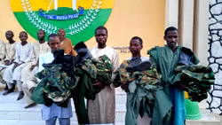 Police arrest 4 for supplying security uniforms to bandits in Katsina