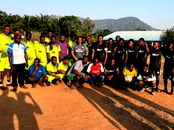 Obudu LG Chairman kick-offs Martha Agba football tournament with thrilling opening match