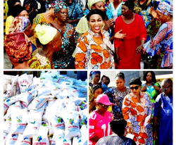Dorian home founder, Bayode, distributes 1,000 bags of rice, cash gift to widows, others in Ondo