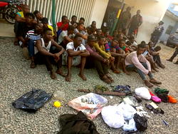 Yuletide: Police raid black spots nationwide, arrest 128 hoodlums