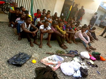 Yuletide: Police raid black spots nationwide, arrest 128 hoodlums