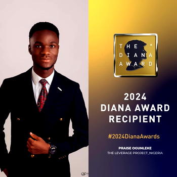 Nigerian medical student honored with Diana Award for Social Impact