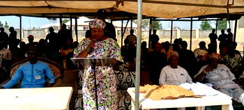 Jaba LG chair gives rice, cash to widows, others at Christmas
