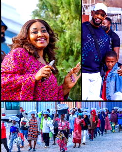 Pastor Modele Fatoyinbo feeds 30,000 widows