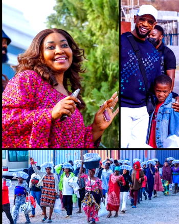 Pastor Modele Fatoyinbo feeds 30,000 widows