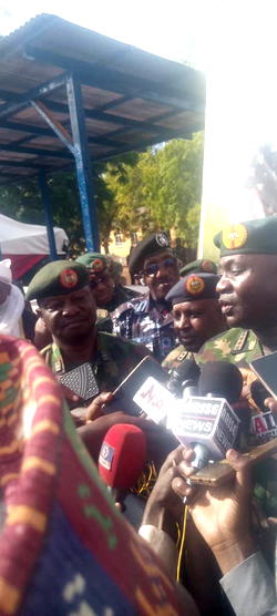 There will be no foreign military base in Nigeria, says CDS; celebrates Christmas with troops
