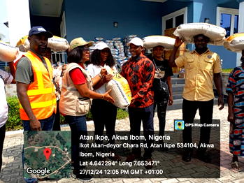 NEMA distributes relief materials to flood victims in seven Akwa Ibom LGAs