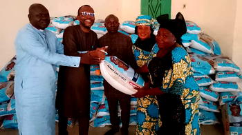 Yuletide: First Lady donates 1,000 bags of rice to Christian communities in Taraba