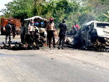 Tragedy: 13 passengers burnt to death in Ondo auto crash