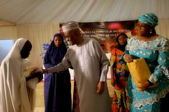 Your prayers are powerful, keep praying for Tinubu — Ex-Adamawa Gov Ngilari urges widows