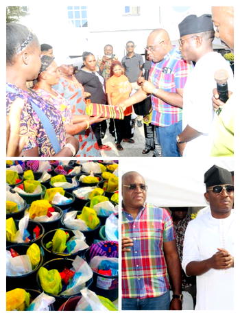 Yuletide: Brigadier General Nwoko gives palliatives to widows in Delta