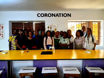 Firm empowers Lagos school with renovated science lab