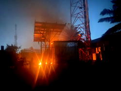 Fire guts FIIRO office in Lagos
