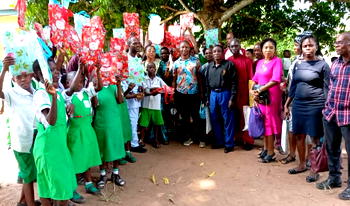 Foundation donates learning materials to secondary school in Delta