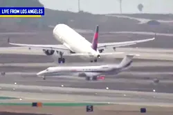 Video: Gonzaga men’s basketball team plane avoids collision with jet on runway