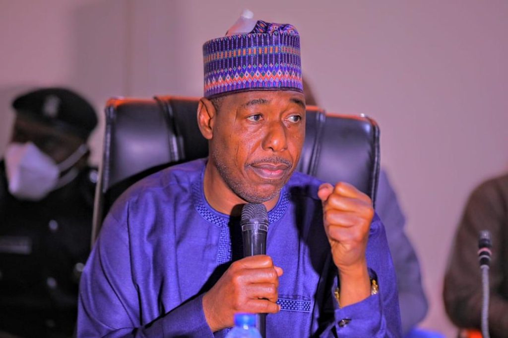 Governor Zulum Disbands Borno State Cabinet in 2027